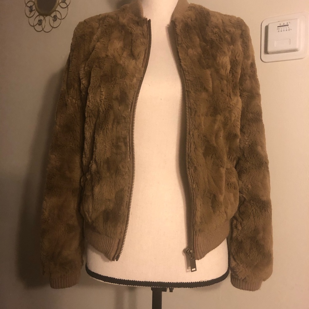 Chaser fake fur jacket